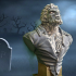 The Wolfman bust print image