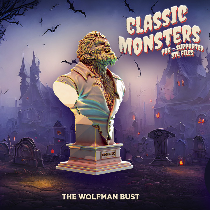 The Wolfman bust's Cover
