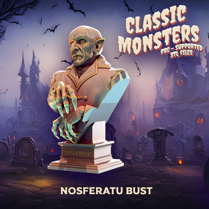 Nosferatu Bust's Cover