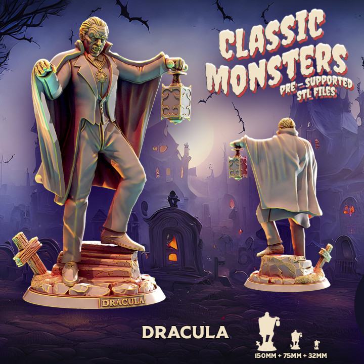 Dracula ( bust NOT included)'s Cover