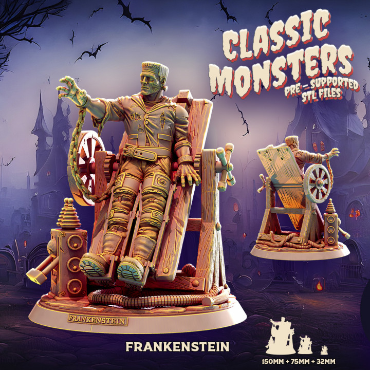 Frankenstein ( bust NOT included)'s Cover