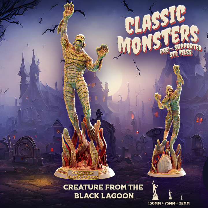 Creature from the black lagoon ( No bust )'s Cover