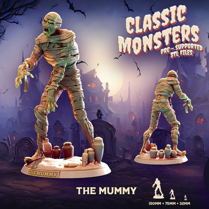 The Mummy ( bust NOT included)'s Cover