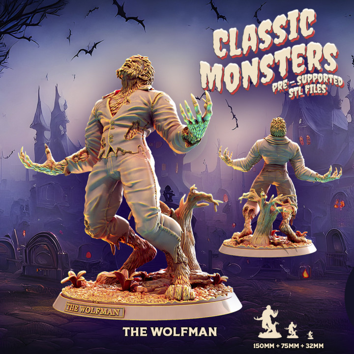 The Wolfman ( bust NOT included)'s Cover