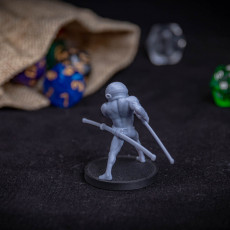 Picture of print of Let Me Solo Her Miniature - Pre-Supported
