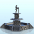 Fountain with statue - Architecture Urban Scenery Modern WWII Napoleonic War of the Rose image