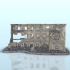 Large urban building in ruins 22 - Modern WW2 Western Eastern Front Normandy Stalingrad image