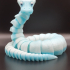 Ball Python Snake Articulated Toy, Print-In-Place Body, Snap-Fit Head, Cute Flexi print image