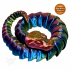 Ball Python Snake Articulated Toy, Print-In-Place Body, Snap-Fit Head, Cute Flexi print image