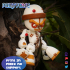 Flexy Print In Place Voodoo Doll Halloween Special image