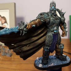 Picture of print of Death King with Sword 32mm and 75mm sup