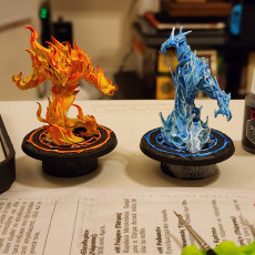 Picture of print of Summoned Elementals (Arcanist's Guild)