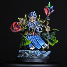 Picture of print of Volrunax Runebeard - The Guildmaster (Arcanist's Guild)