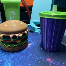 Picture of print of Nice Buns Burger and Milkshake Boxes