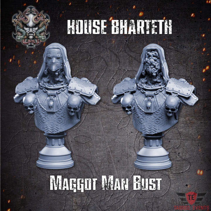 House Bharteth - Maggot Man Bust's Cover
