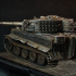 Panzer VI Tiger Ausf. E 1944 (late) (damaged version) - WW2 German Flames of War Bolt Action Command Blitzgrieg print image
