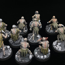 Picture of print of Ghouls Unit - Highlands Miniatures