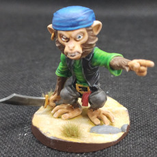 Picture of print of Monkey Pirate 2