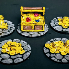 Picture of print of Open Treasure Chest