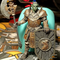 Picture of print of Noble Orc Knight - Trenon