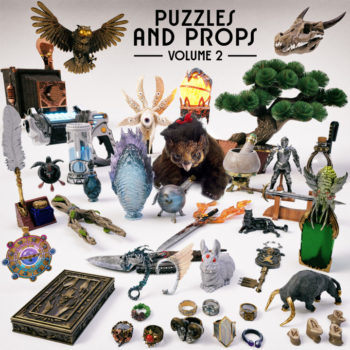 Puzzles and Props - Volume 2 - All-In Object's Cover