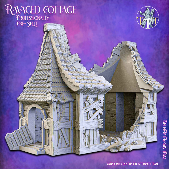 Ravaged Cottage's Cover
