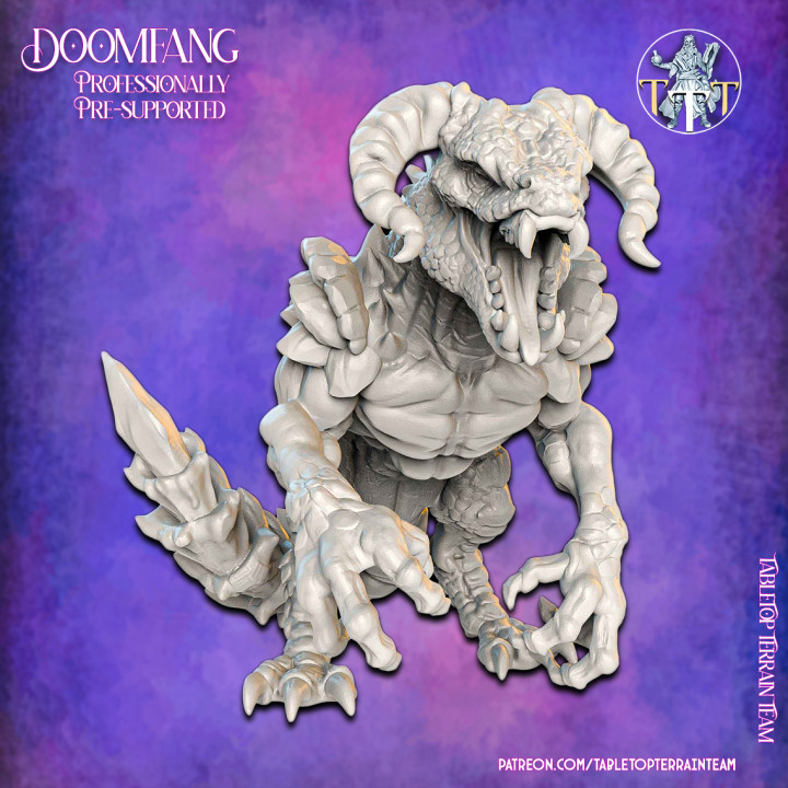 Doomfang (Cryptid)'s Cover