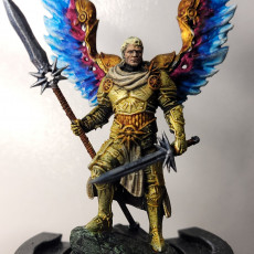Picture of print of Tural, Aasimar Paladin