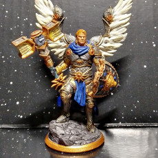 Picture of print of Tural, Aasimar Paladin
