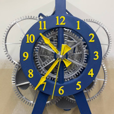 Picture of print of Coup Perdu Clock