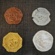 Picture of print of Troll coin set