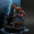 Zombie Pirate Salamander Captain - Kenki, Hanzaki Undead Pirate (Pre-supported) print image