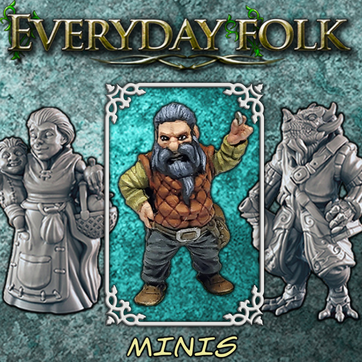 Everyday Folk - Minis's Cover