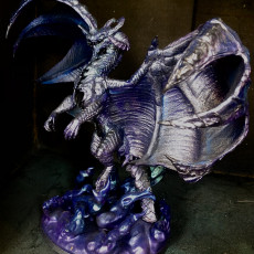 Picture of print of Nebula Dragon | PRESUPPORTED | Journey Through the Astral Sea