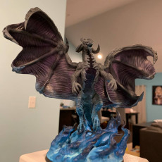 Picture of print of Nebula Dragon | PRESUPPORTED | Journey Through the Astral Sea