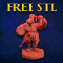 FREE Giff, Loxodon, & Rhinofolk Brewer STL| PRESUPPORTED | Dragon Trappers Lodge image
