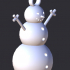 christmas ornament snowman image
