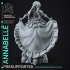 Anabelle - Awakend Puppet Necromancer - PRESUPPORTED - 32mm scale image
