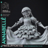 Anabelle - Awakend Puppet Necromancer - PRESUPPORTED - 32mm scale image