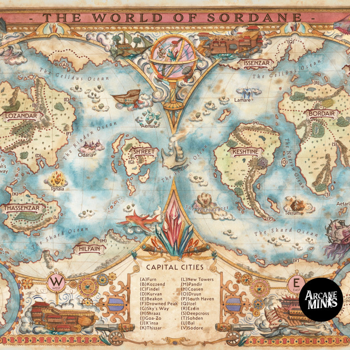 Digital Map - Sordane's Cover