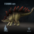 Stegosaurus stenops: Vocalizing image