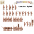 HYW full figurines pack - 15mm for wargame image