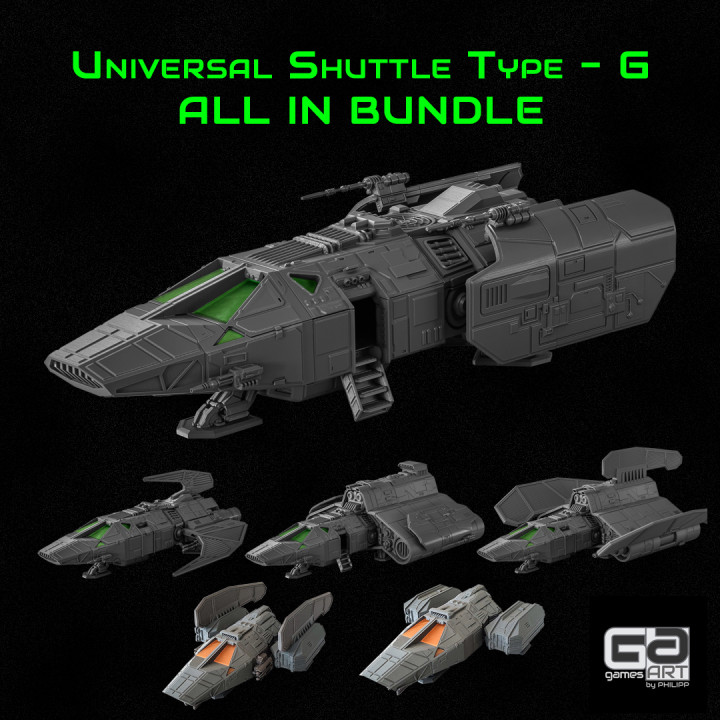 Universal Shuttle Type -G Bundle ALL-IN's Cover