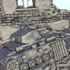 Ruin with Panzer III wreckage 8 - Modern WW2 Western Eastern Front Normandy German Stalingrad image