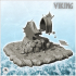 Viking mystic rites altar on rock (8) - Alkemy Lord of the Rings War of the Rose Warcrow Saga image