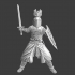 Medieval knight - Eagle crest image