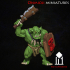 Ork warrior with sheld and hack image