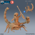 Scorpion Arachne Spear / Arachnid Human Hybrid / Female Poison Humanoid / Wild Southern Animal / African Encounter image