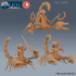 Scorpion Arachne Set / Arachnid Human Hybrid / Female Poison Humanoid / Wild Southern Animal / African Encounter image