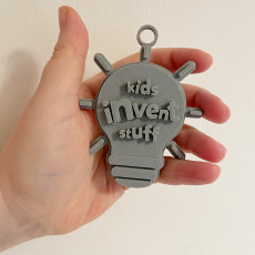 Picture of print of Kids Invent Stuff: The 3D-Printable Logo Decoration